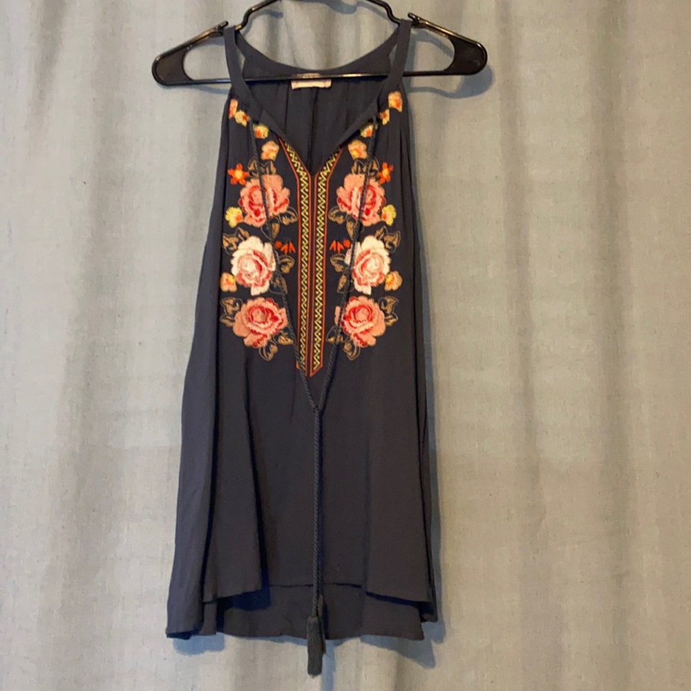 Altard state embroidered tank